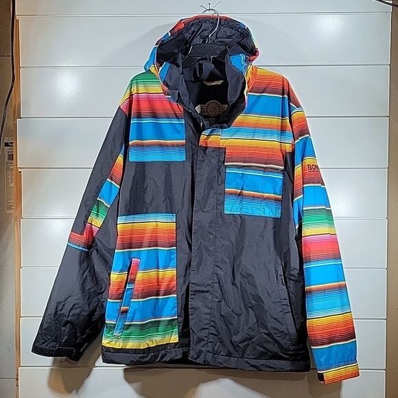 Bonfire Snowboarding Company Men's Hooded Jacket SZ M - Picture 1 of 6